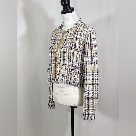 Isabel Marant Nameo Jacket In Lilac And Yellow size 38/ us size 6 - Picture 7 of 16